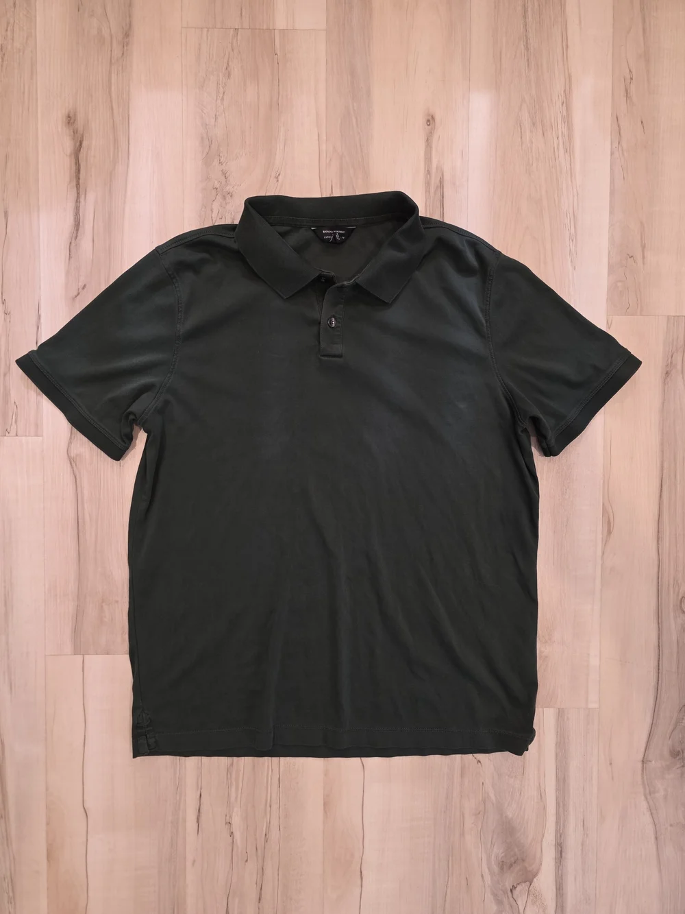 Banana Republic Dark Olive Green Polo Shirt